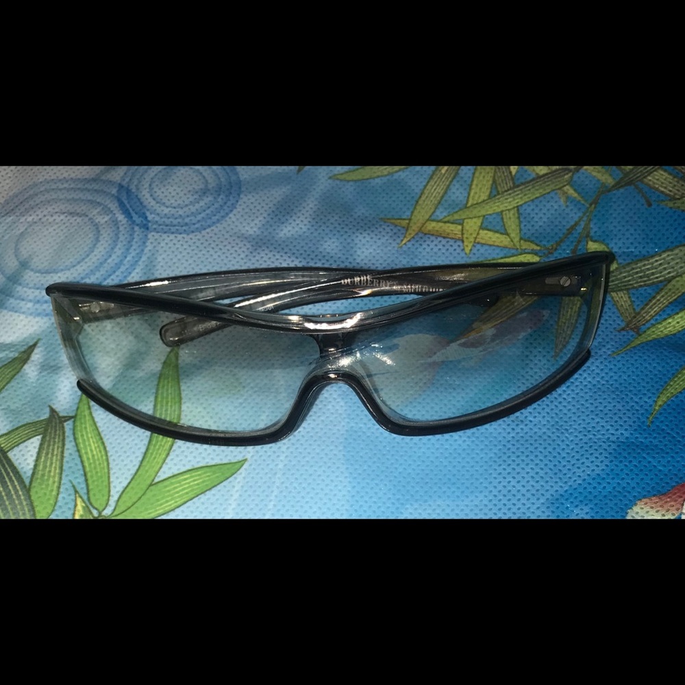 Burberry unisex translucent gray glasses